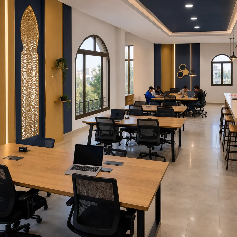 GO2CODE training spaces in Tunis