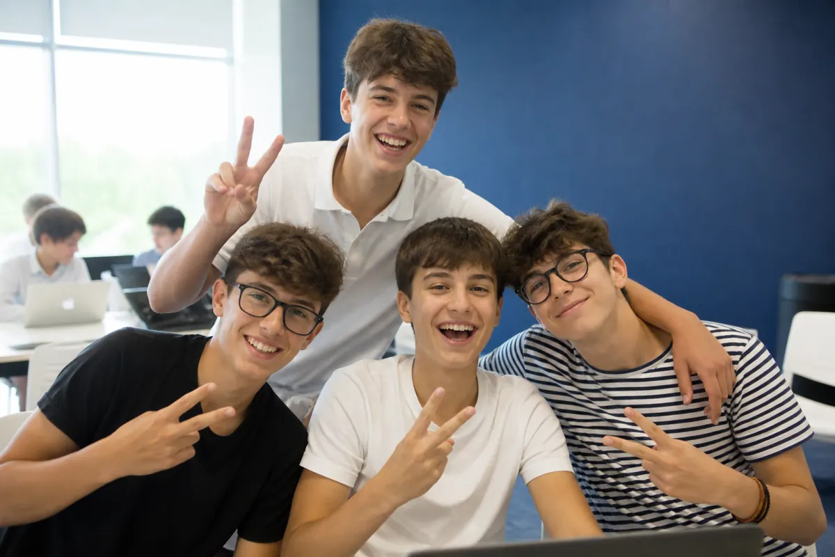 GO2CODE students in a Summer Academy workshop